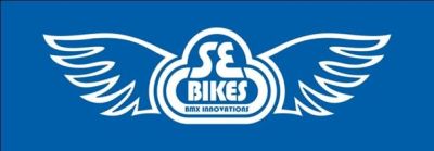 Stoffbanner SE Bikes Race blau